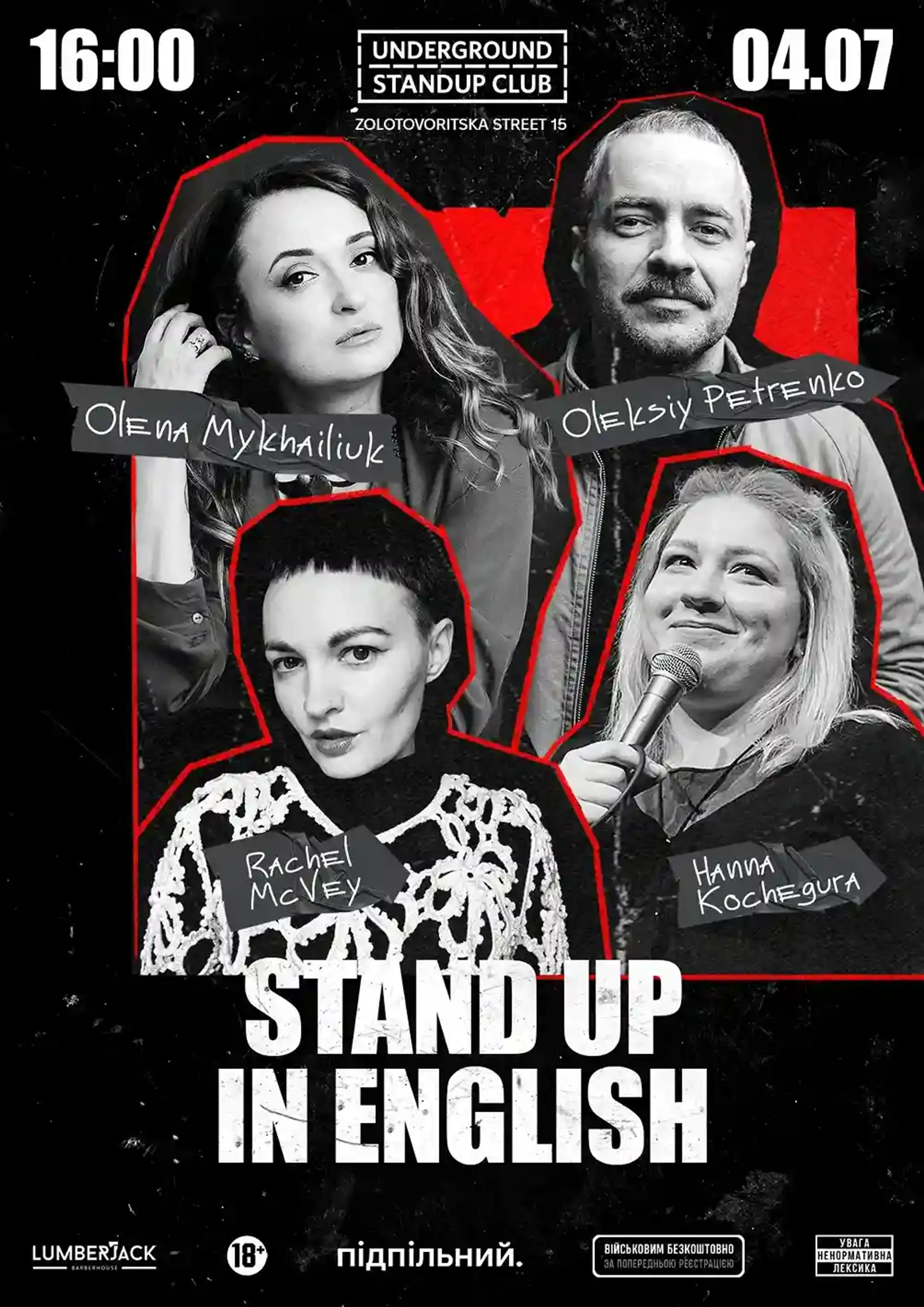 Stand Up in English