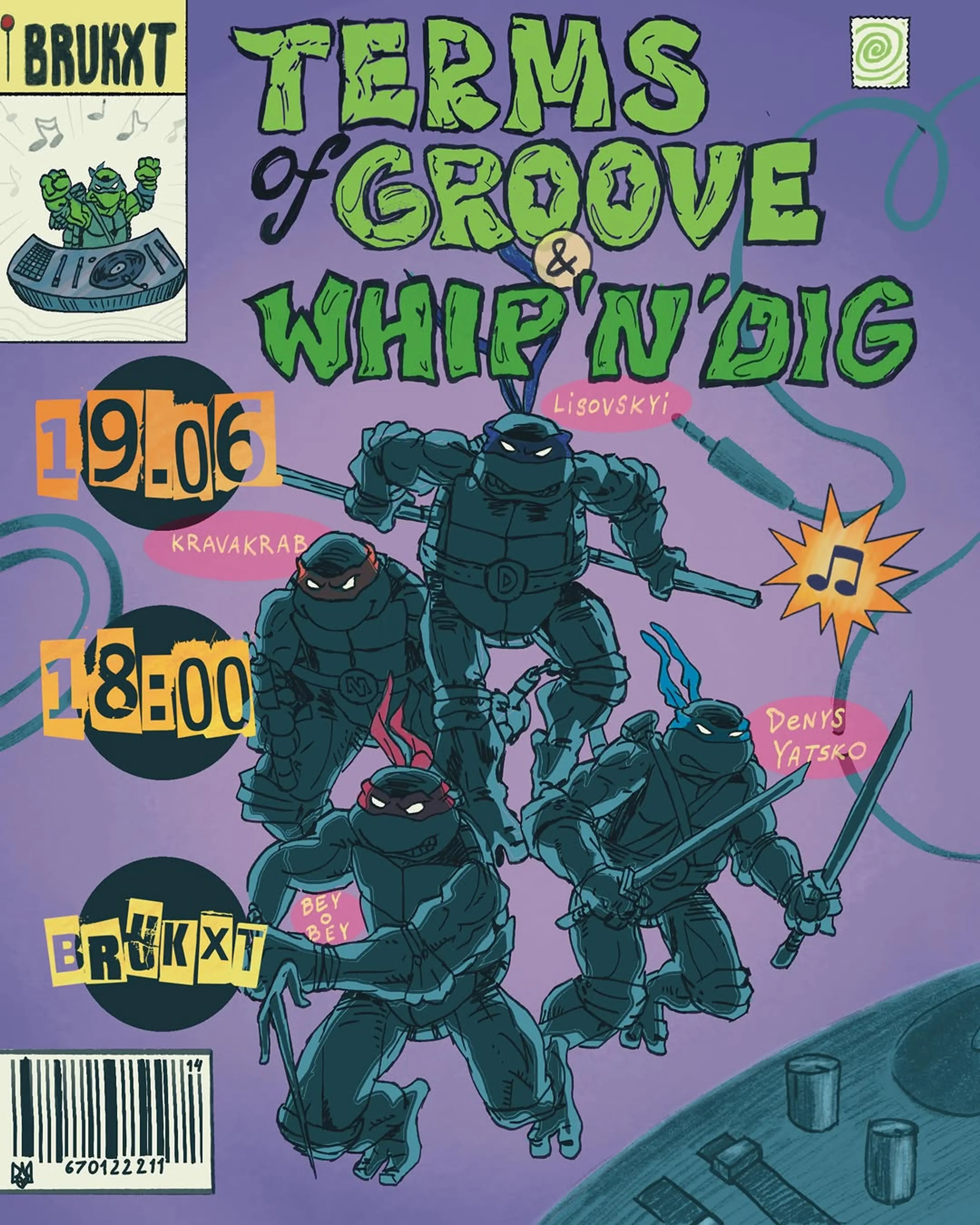 Terms of Groove x Whip’n’Dig